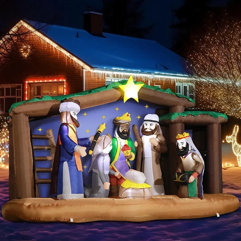 Sevair Deco 8FT LED Inflatable Nativity Scene 5