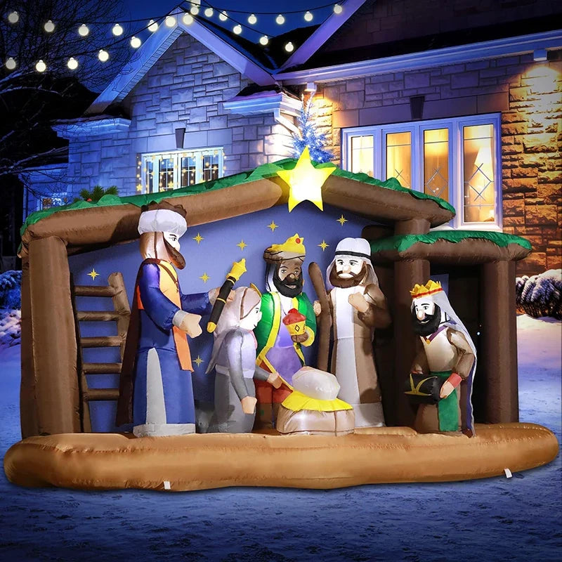 Sevair Deco 8FT LED Inflatable Nativity Scene 6