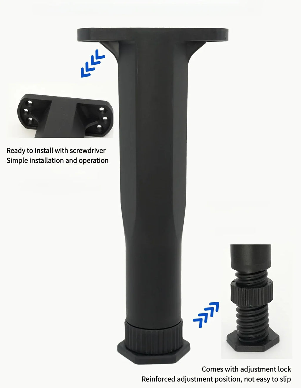 Sevair Deco Adjustable Furniture Support Legs 14