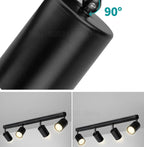 Sevair Deco Adjustable Studio Ceiling Spotlights 23