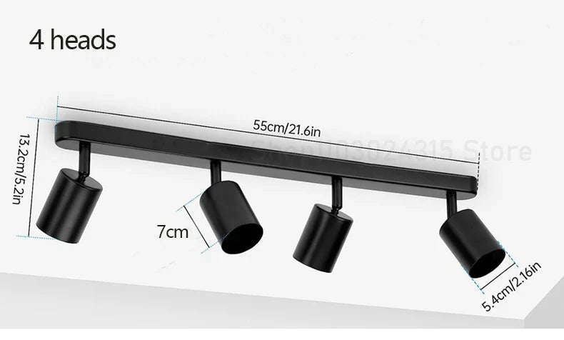 Sevair Deco Adjustable Studio Ceiling Spotlights 5