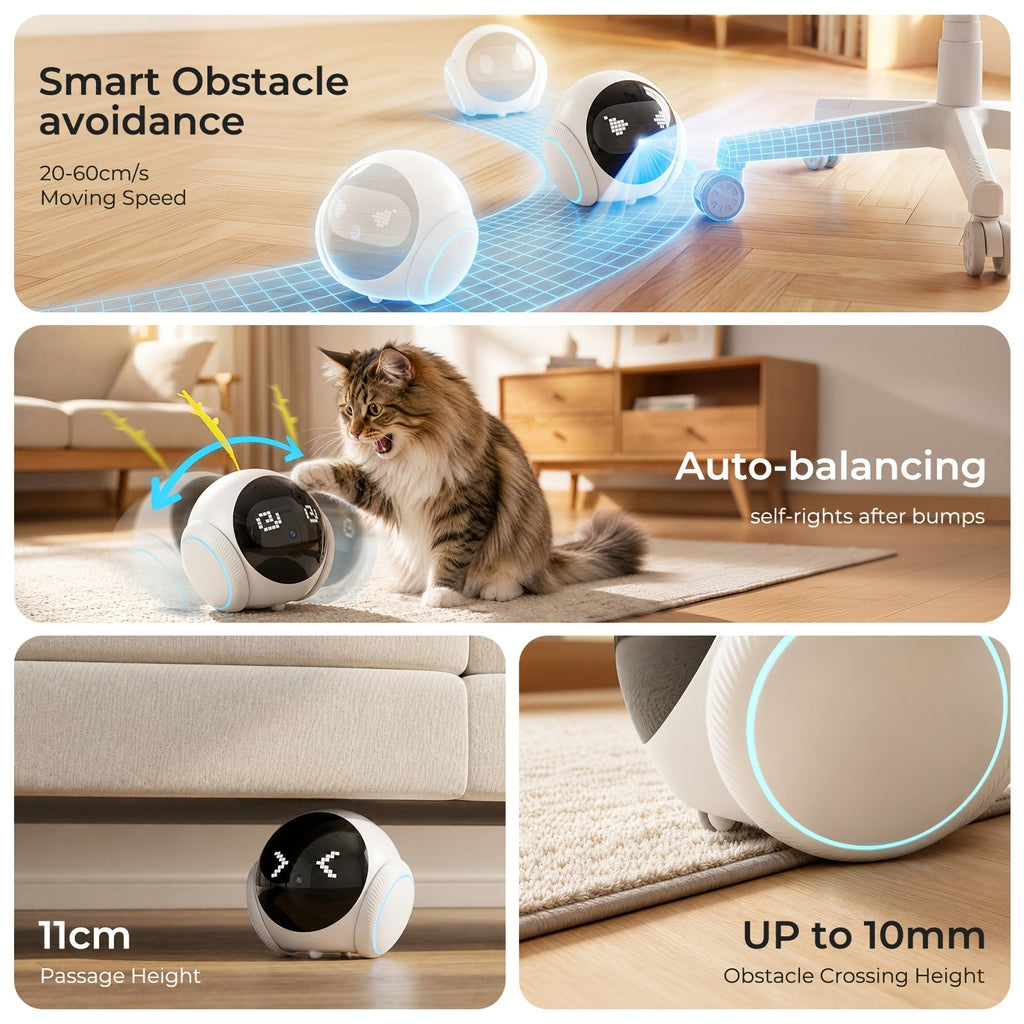 Sevair Deco AI Home Patrol Robot Camera 8