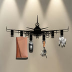 Sevair Deco Airplane Wall Key Holder with 6 Hooks 3