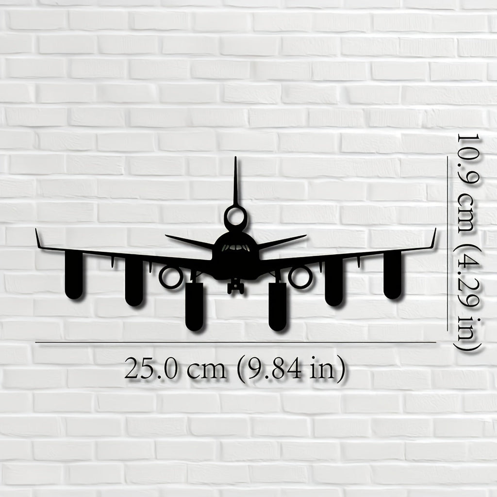 Sevair Deco Airplane Wall Key Holder with 6 Hooks 7