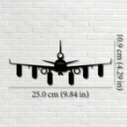 Sevair Deco Airplane Wall Key Holder with 6 Hooks 7
