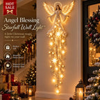 Sevair Deco Angel Starfall Wall Light for Christmas hero