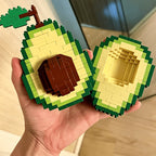 Sevair Deco Avocado Building Block Set 735-Piece 2