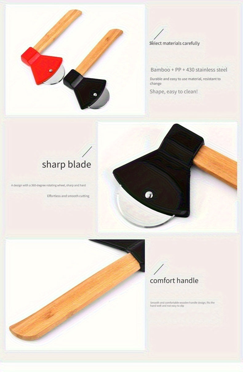 Sevair Deco Axe Pizza Cutter for Fun Serving 19