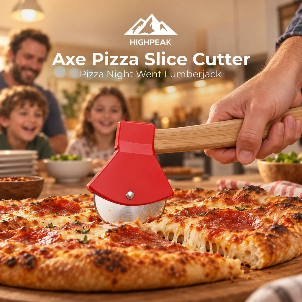 Sevair Deco Axe Pizza Cutter for Fun Serving 2