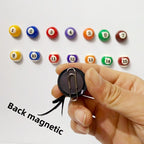 Sevair Deco Billiard Fridge Magnets 7
