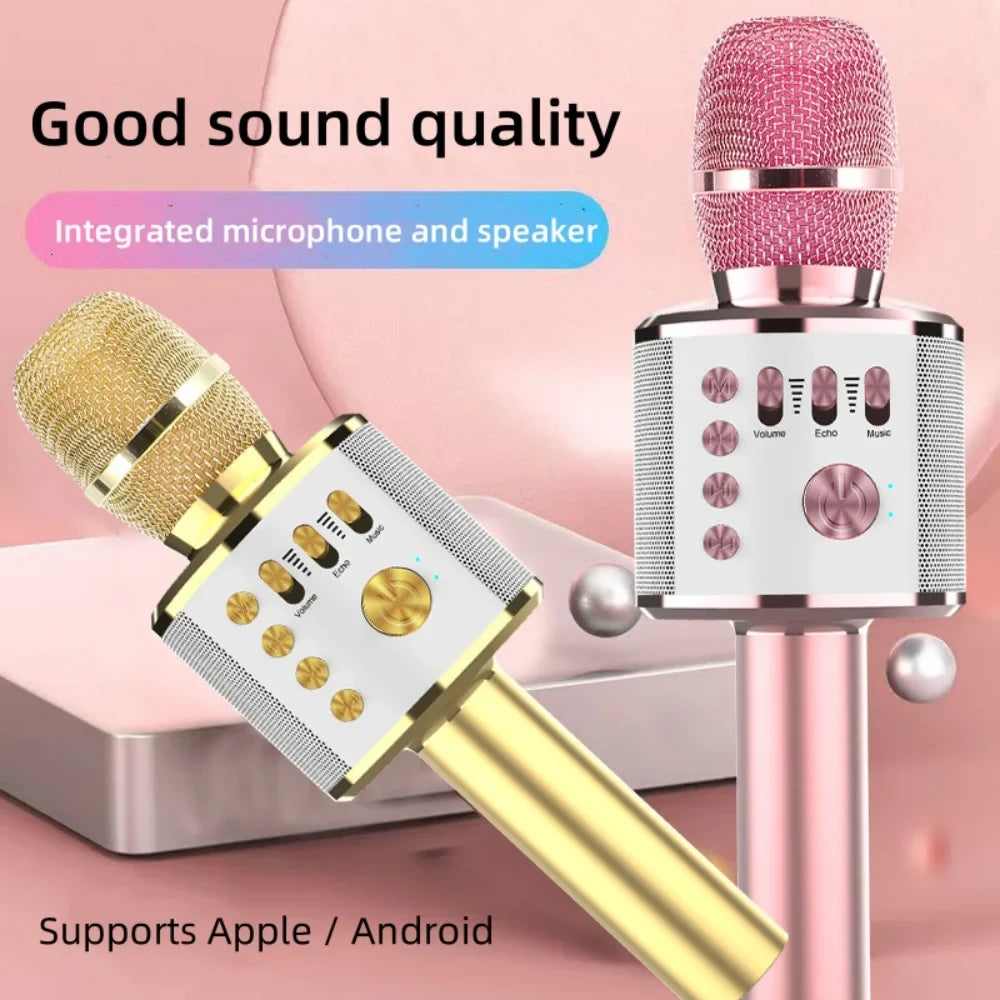 Sevair Deco Bluetooth Karaoke Microphone with Speaker 4
