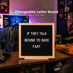 Sevair Deco Changeable Felt Letter Board