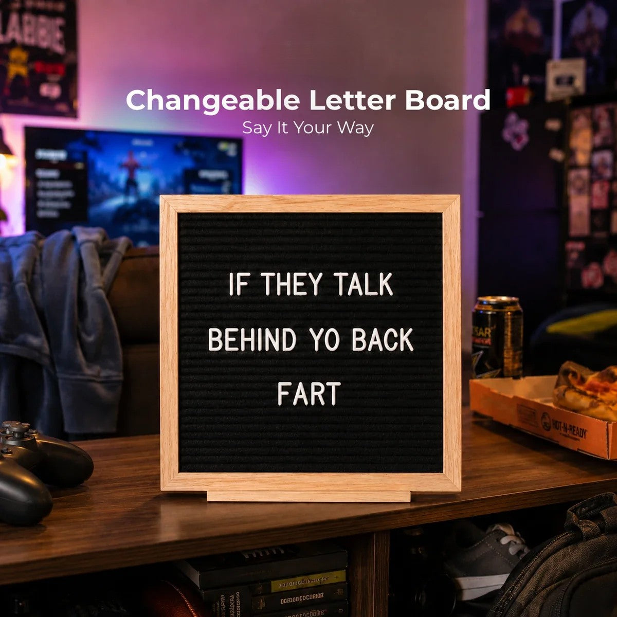 Sevair Deco Changeable Felt Letter Board