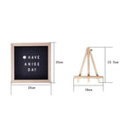 Sevair Deco Changeable Felt Letter Board 11