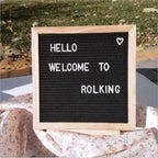 Sevair Deco Changeable Felt Letter Board 8