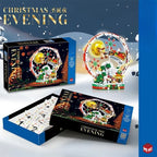 Sevair Deco Christmas Ferris Wheel Building Blocks Set box contents