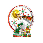 Sevair Deco Christmas Ferris Wheel Building Blocks Set front view