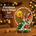 Sevair Deco Christmas Ferris Wheel Building Blocks Set holiday display