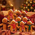 Sevair Deco Christmas Gingerbread Man Plush