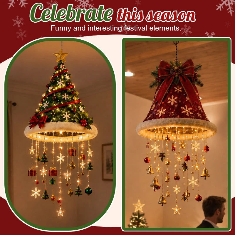 Sevair Deco Christmas Hat Pendant Light holiday designs