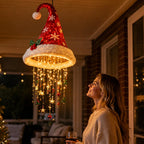 Sevair Deco Christmas Hat Pendant Light santa display