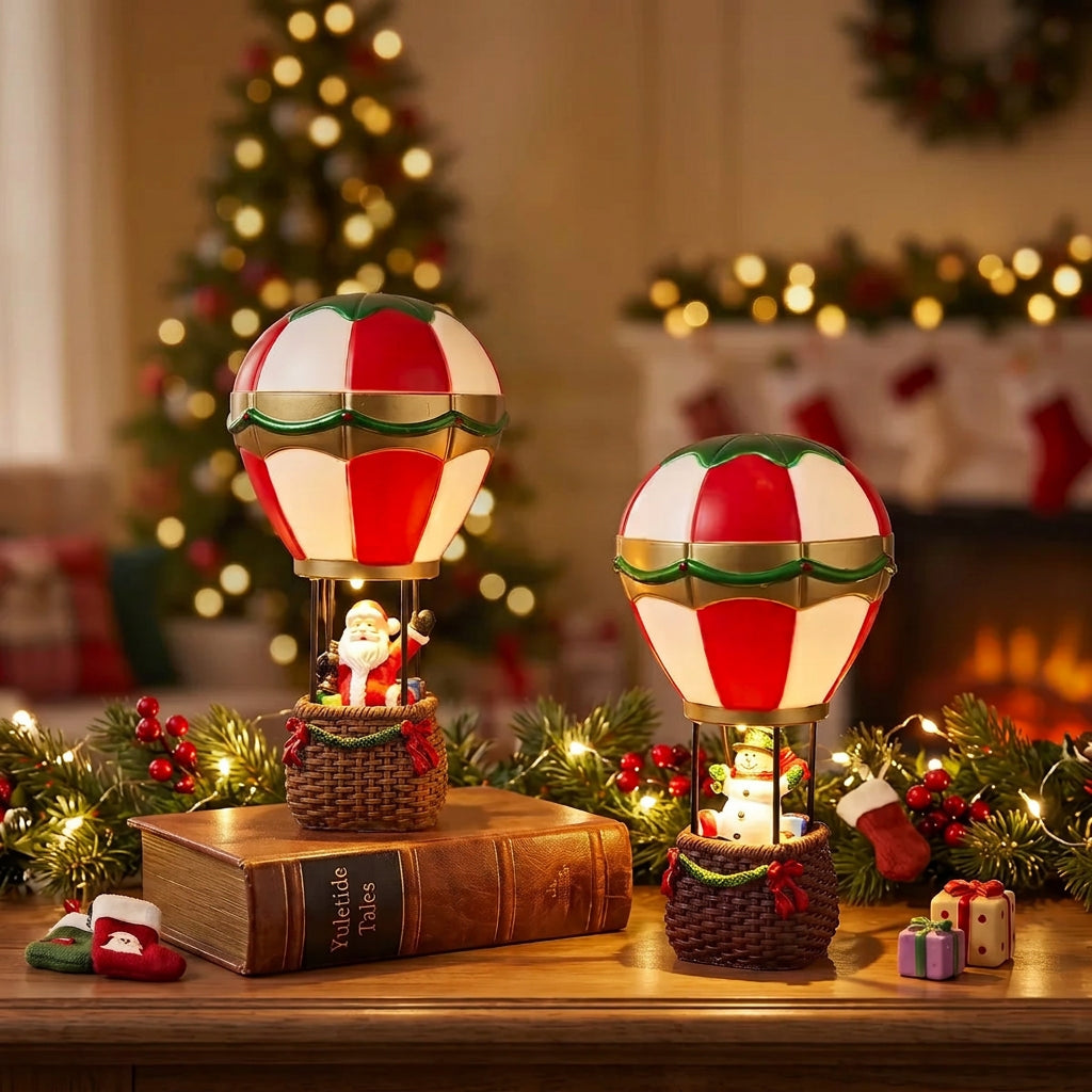 Sevair Deco Christmas Hot Air Balloon