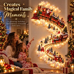 Sevair Deco Christmas LED Train Wall Light family display