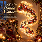 Sevair Deco Christmas LED Train Wall Light gift display