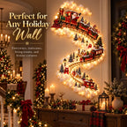 Sevair Deco Christmas LED Train Wall Light holiday wall
