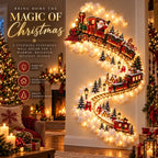 Sevair Deco Christmas LED Train Wall Light train glow
