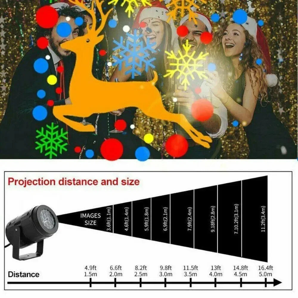 Sevair Deco Christmas Lights Projector for Indoor Decor 3
