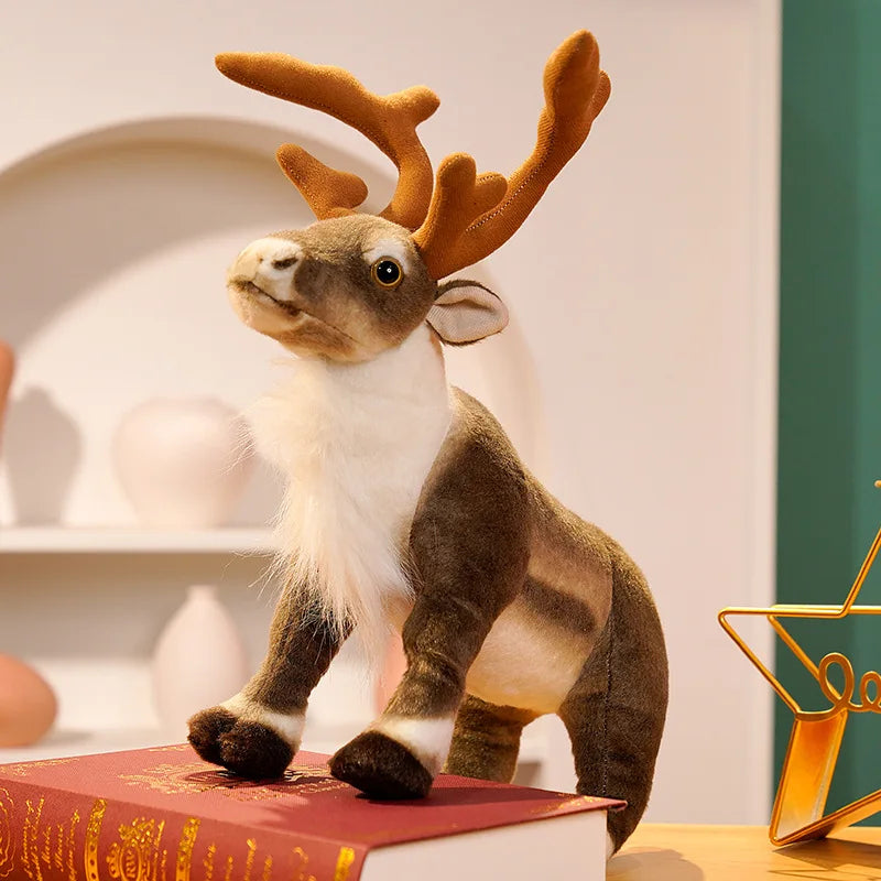 Sevair Deco Christmas Reindeer Stuffed Animal 03