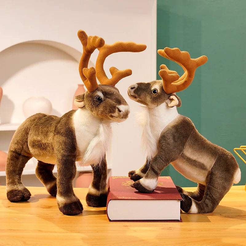 Sevair Deco Christmas Reindeer Stuffed Animal 06