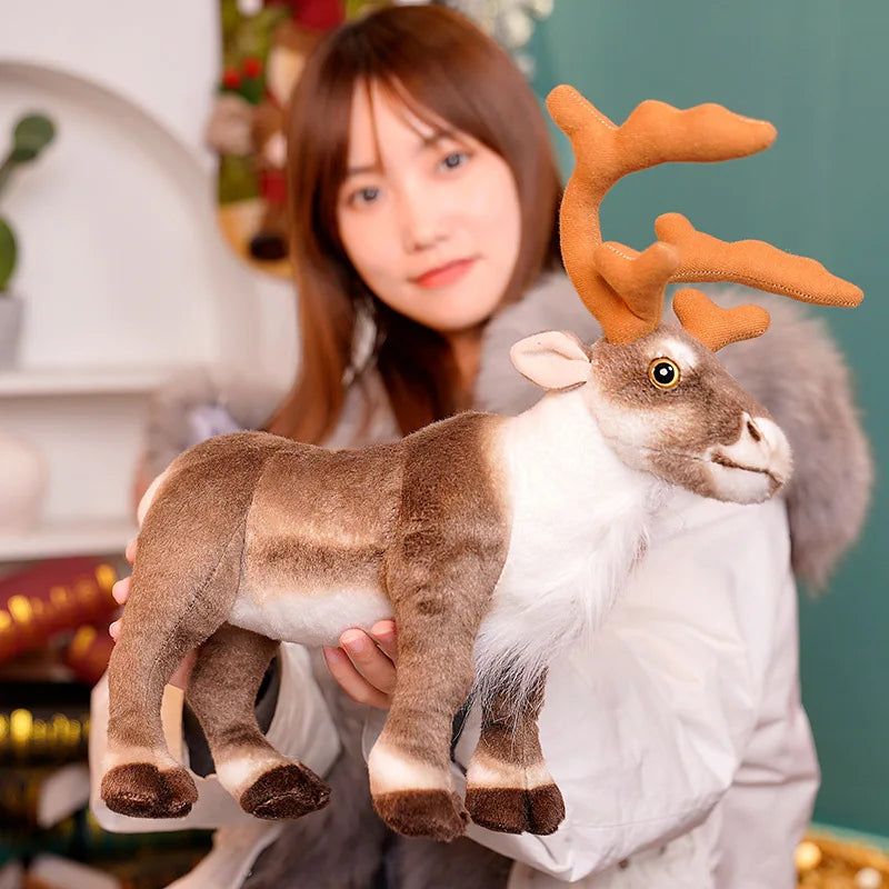 Sevair Deco Christmas Reindeer Stuffed Animal 15