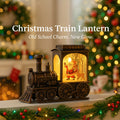 Sevair Deco Christmas Train Lantern with Warm LED Glow 01