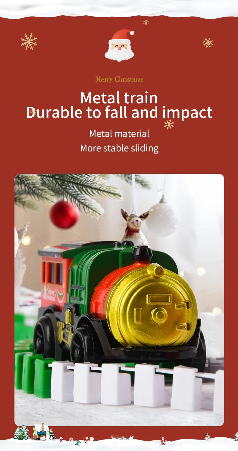 Sevair Deco Christmas Train Track Set 16