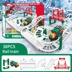 Sevair Deco Christmas Train Track Set 2