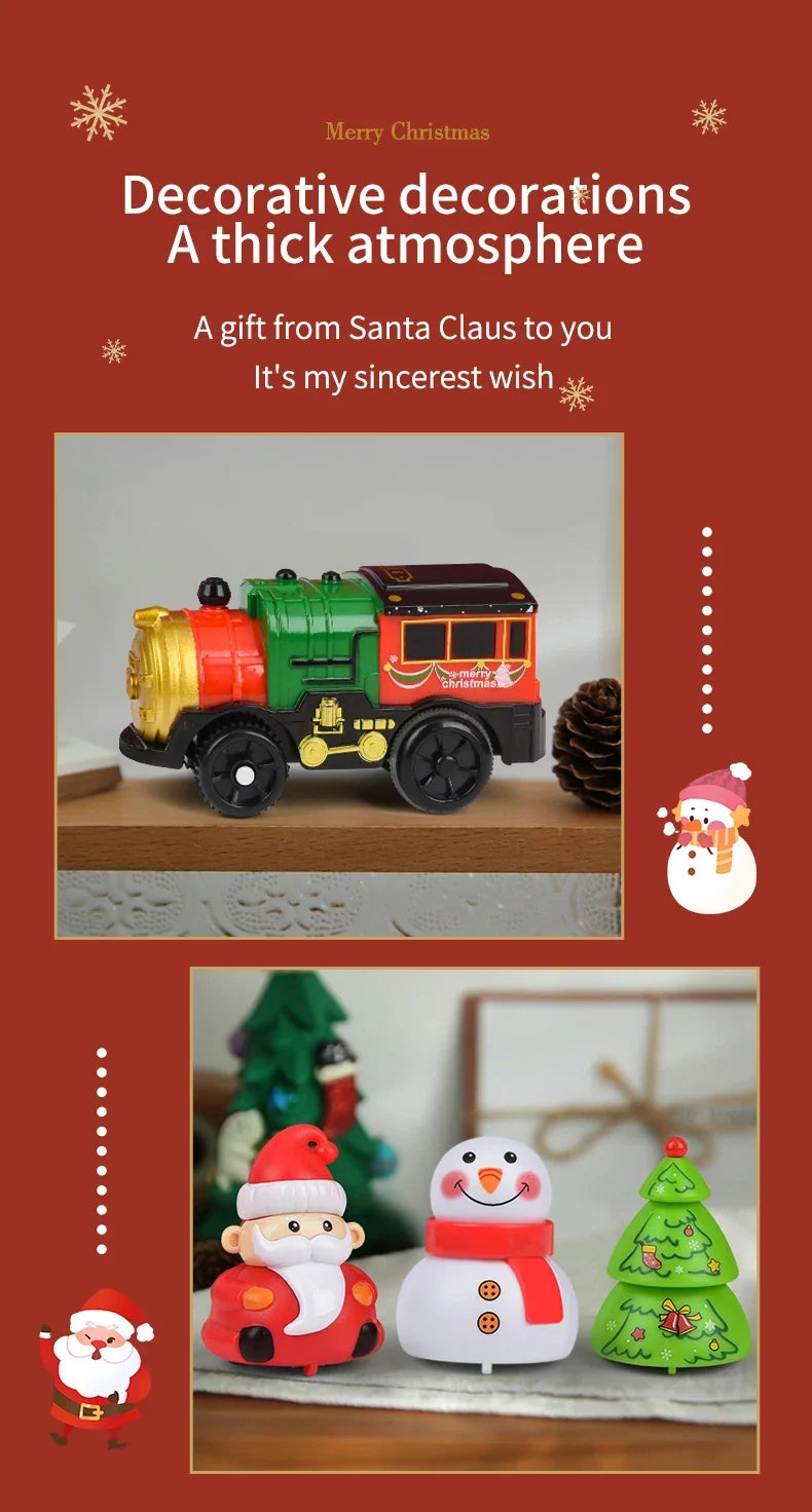 Sevair Deco Christmas Train Track Set 20