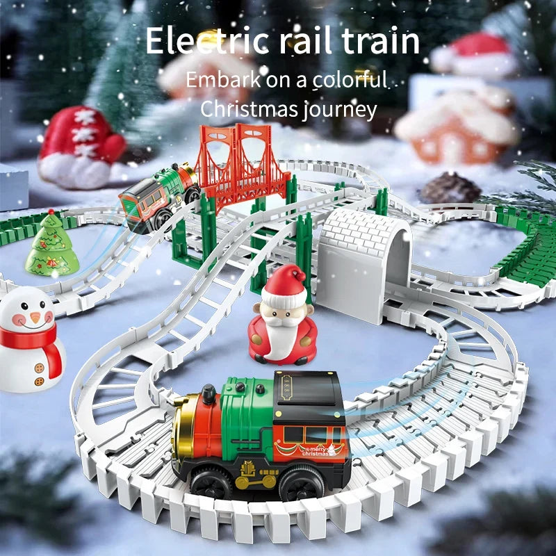 Sevair Deco Christmas Train Track Set 4