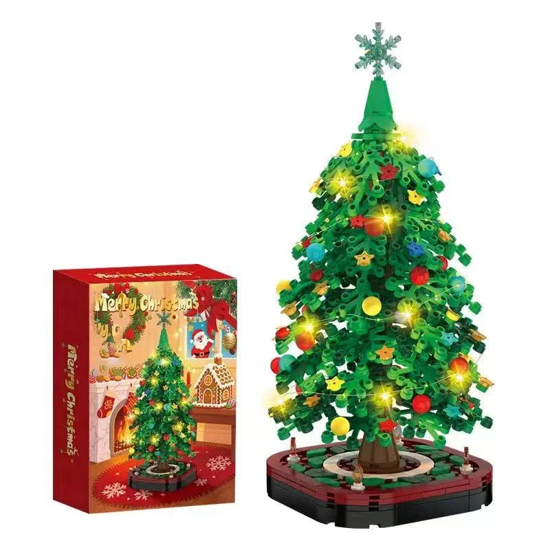 Sevair Deco Christmas Tree Building Set with LED Lights 7