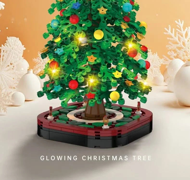 Sevair Deco Christmas Tree Building Set with LED Lights 9