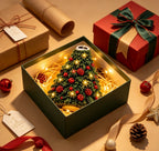 Sevair Deco Christmas Tree Projector for Holiday Glow gift box