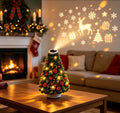 Sevair Deco Christmas Tree Projector for Holiday Glow hero