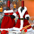 Sevair Deco Christmas Wine Bottle Covers 2