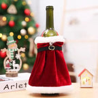 Sevair Deco Christmas Wine Bottle Covers 5