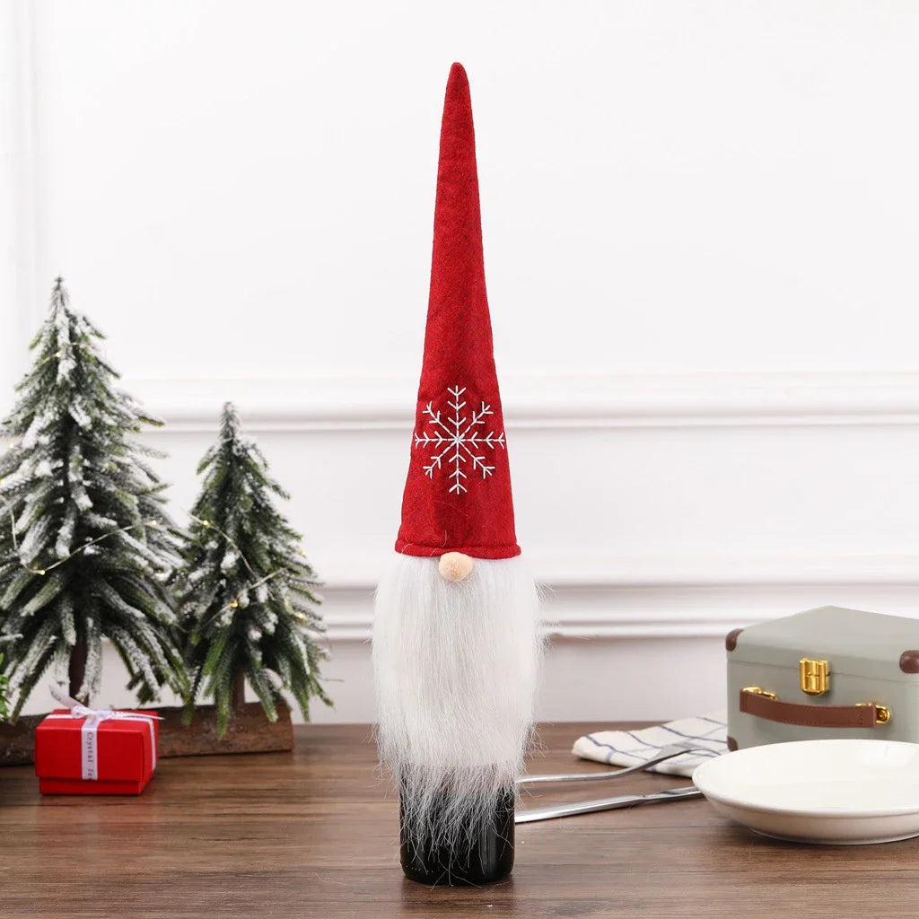 Sevair Deco Christmas Wine Bottle Covers 7