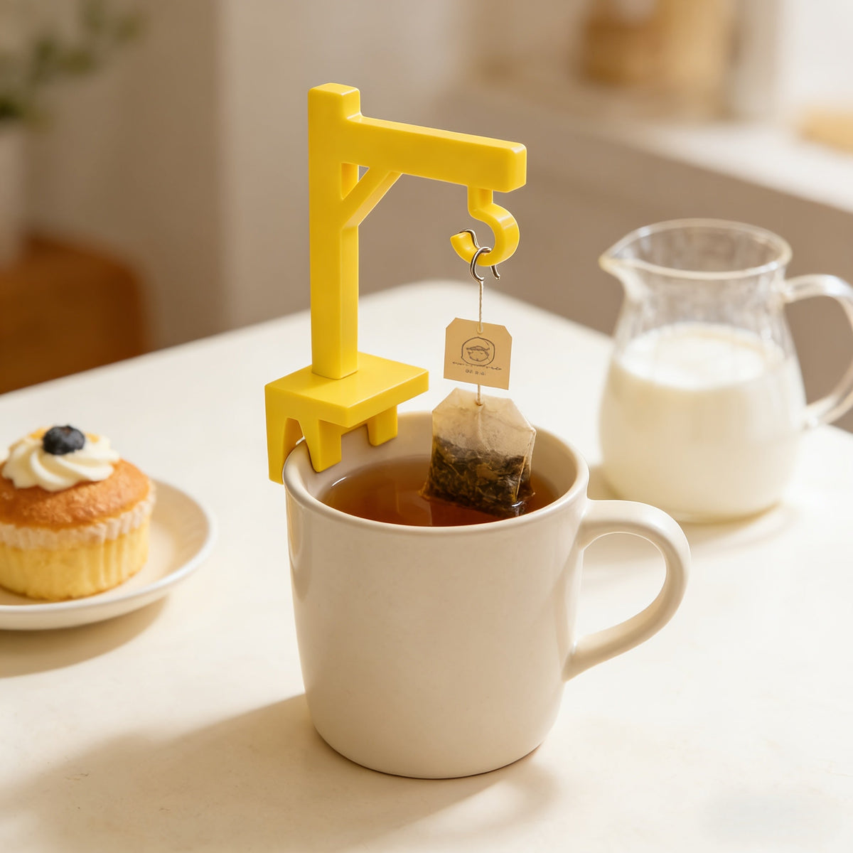 Sevair Deco Crane Tea Bag Holder for Mugs 2