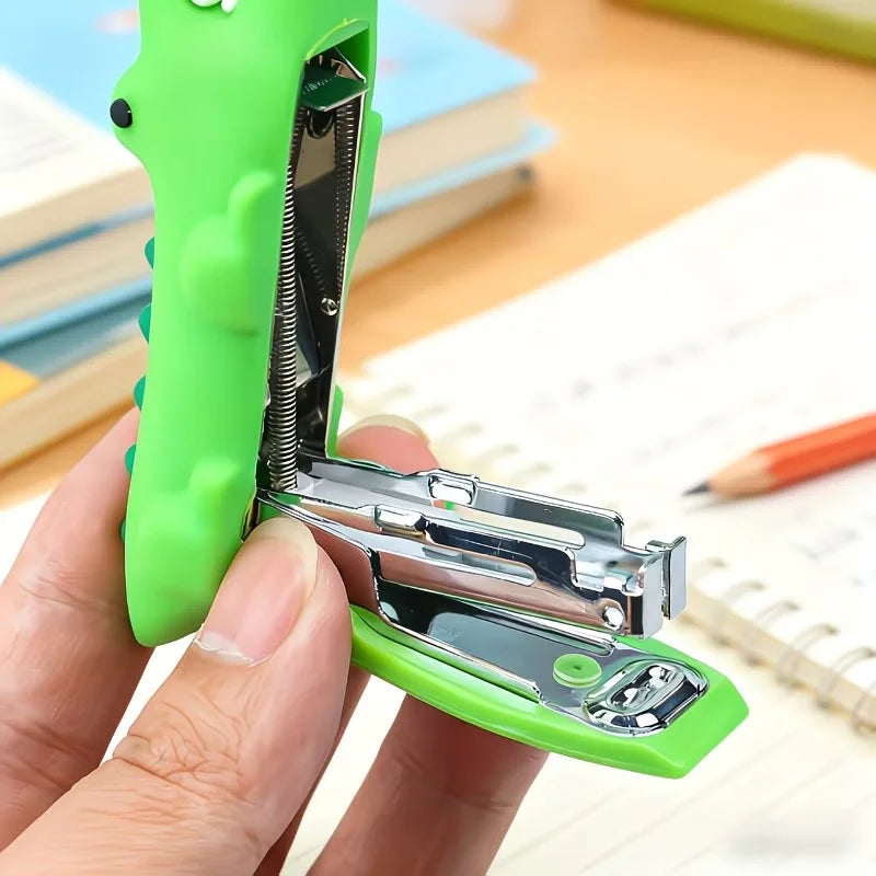 Sevair Deco Crocodile Mini Stapler for Desks 8