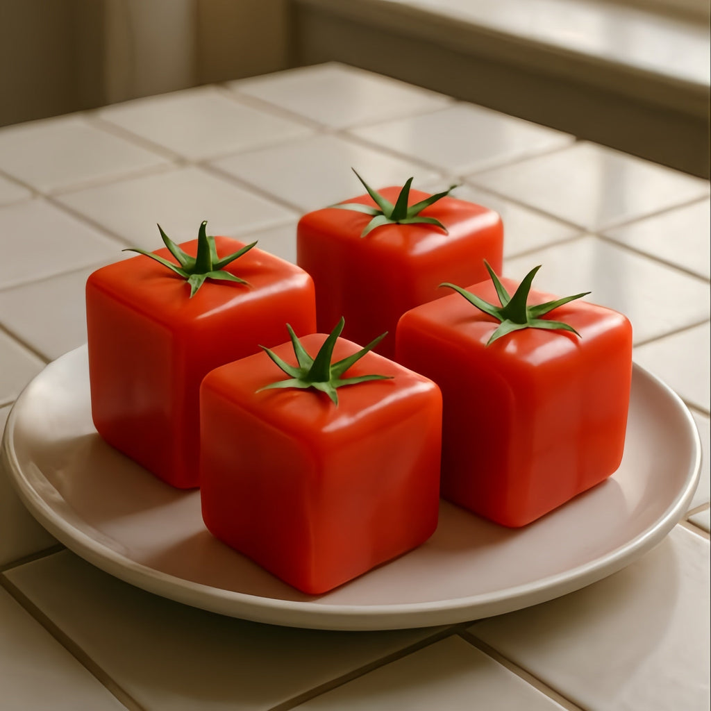 Sevair Deco Cube Fruit Shaping Mold for Gardens 3