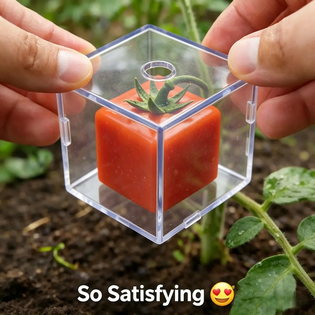 Sevair Deco Cube Fruit Shaping Mold for Gardens 4